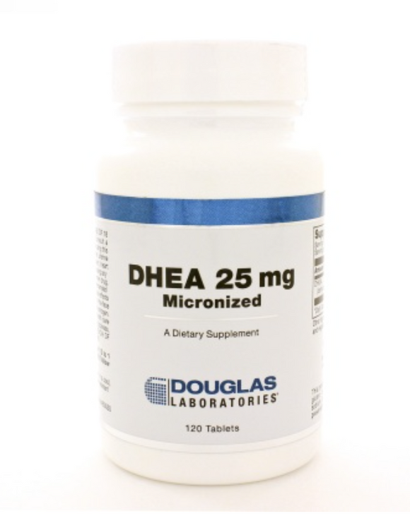 DHEA 25mg, 120 count (Sublingual)