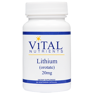 Lithium (orotate) 20 mg